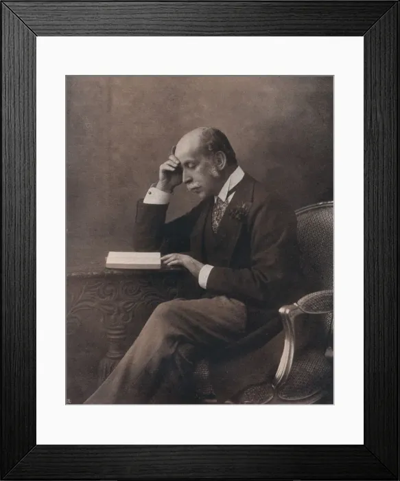 Framed Print : Portrait of Mr Alfred De Rothschild, c1902 Framed Print : Portrait of Mr Alfred De Rothschild, c1902