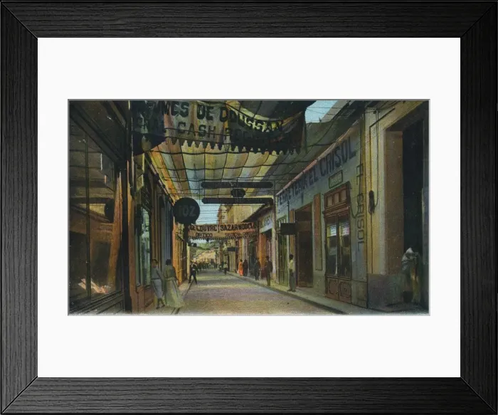Framed Print : O Reilly Street, Havana, Cuba, c1910s Framed Print : O Reilly Street, Havana, Cuba, c1910s