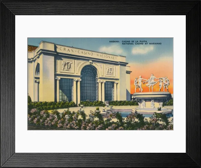 Framed Print : Habana: Casino De La Playa. National Casino at Marianao, c1910 Framed Print : Habana: Casino De La Playa. National Casino at Marianao, c1910