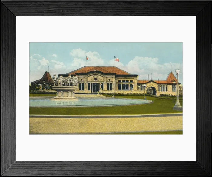 Framed Print : Habana: Casino De La Playa. The National Casino at Marianao, c1910 Framed Print : Habana: Casino De La Playa. The National Casino at Marianao, c1910