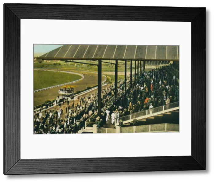 Framed Print : Habana, Carrreras de Ceballors. Race track at Marianao, c1915 Framed Print : Habana, Carrreras de Ceballors. Race track at Marianao, c1915