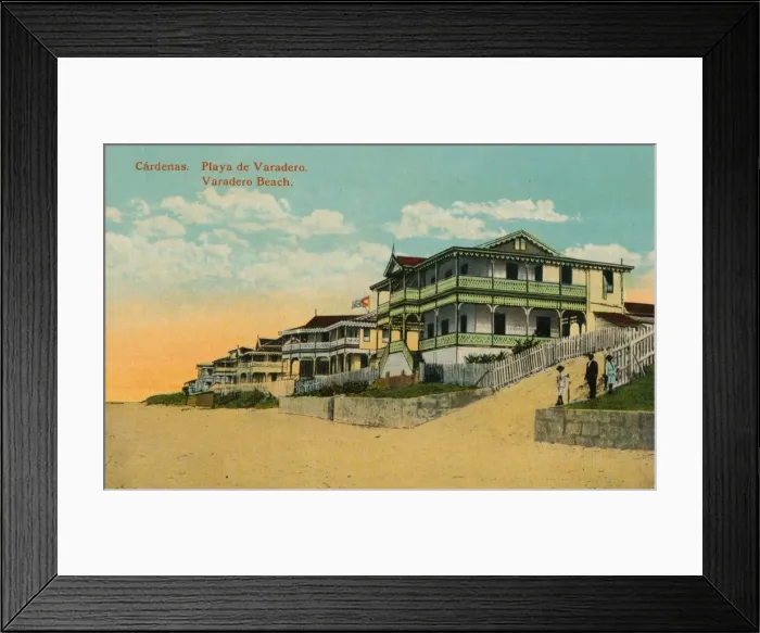 Framed Print : Varadero Beach, Cardenas, Matanzas, Cuba, c1924 Framed Print : Varadero Beach, Cardenas, Matanzas, Cuba, c1924