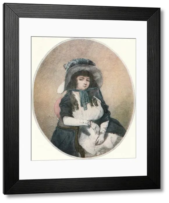 Framed Print : Louisa Mildmay, c18th century, (1905) Framed Print : Louisa Mildmay, c18th century, (1905)