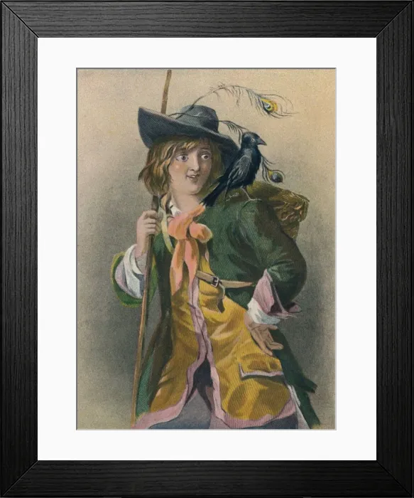Framed Print : Barnaby Rudge, c19th century Framed Print : Barnaby Rudge, c19th century