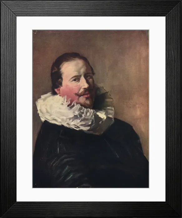 Framed Print : Portrait of a Man in his Thirties, 1633, (1903) Artist: Frans Hals Framed Print : Portrait of a Man in his Thirties, 1633, (1903) Artist: Frans Hals