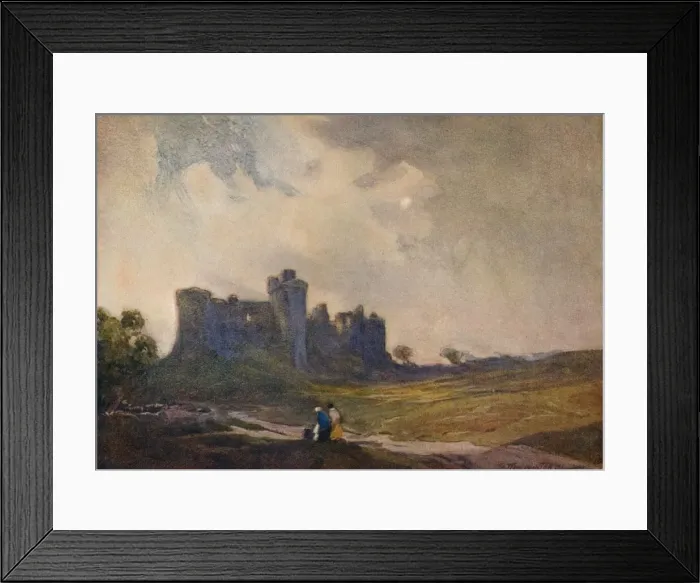 Framed Print : The Coming Storm, Carew Castle, c1913 (1914-1915). Artist: William Tatton Winter Framed Print : The Coming Storm, Carew Castle, c1913 (1914-1915). Artist: William Tatton Winter