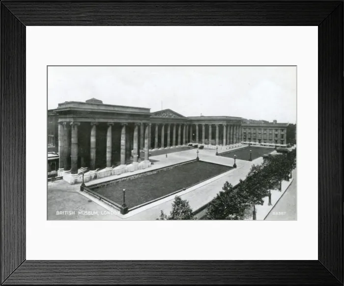 Framed Print : The British Museum, Great Russell Street, London, 20th century Framed Print : The British Museum, Great Russell Street, London, 20th century