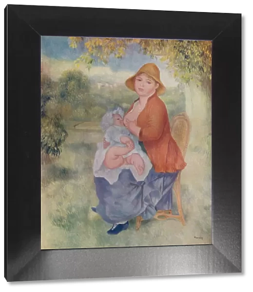 Madame Renoir allaitant son enfant, c1885 (1932). Artist: Pierre-Auguste Renoir
