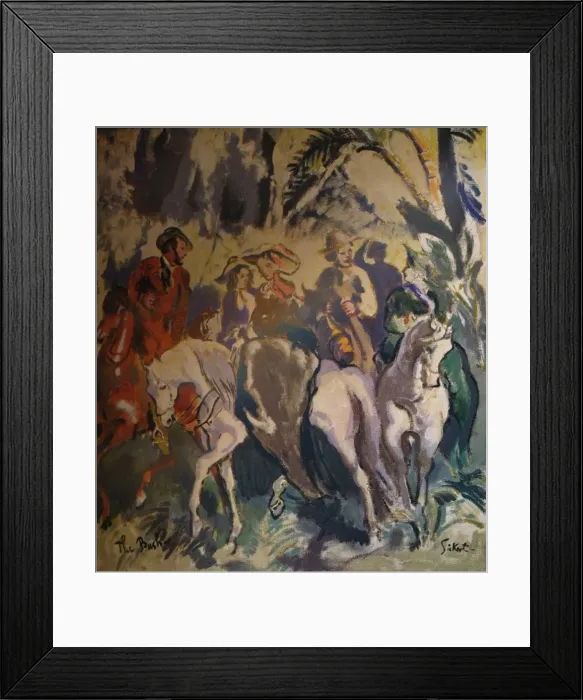 Framed Print : The Bush, c1930 (1935). Artist: Walter Richard Sickert Framed Print : The Bush, c1930 (1935). Artist: Walter Richard Sickert