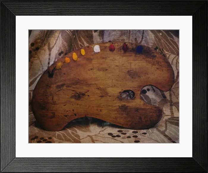 Framed Print : The palette of Philip Alexius de Laszlo, 1934 Framed Print : The palette of Philip Alexius de Laszlo, 1934