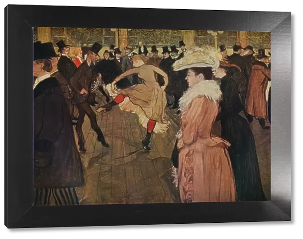 At the Moulin Rouge, the Dance, 1890 (1934). Artist: Henri de Toulouse-Lautrec