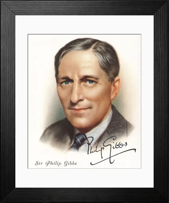 Framed Print : Sir Philip Gibbs, 1937