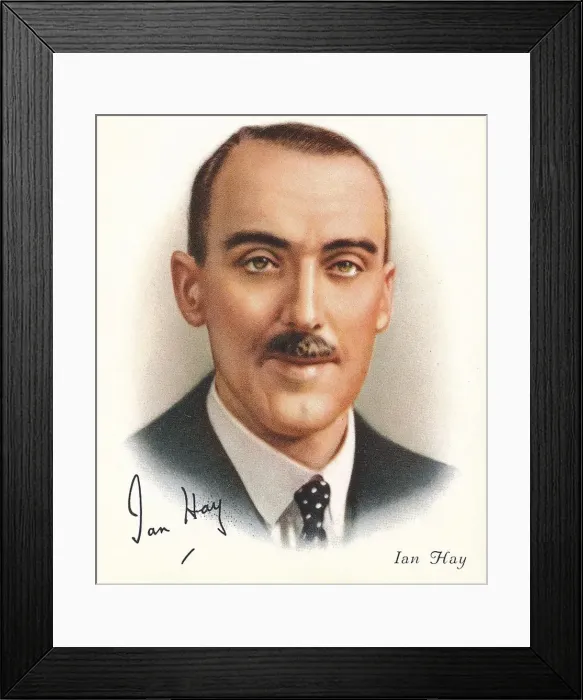 Framed Print : Ian Hay (Major John Hay Beith), 1937. Artists: Unknown, WD & HO Wills