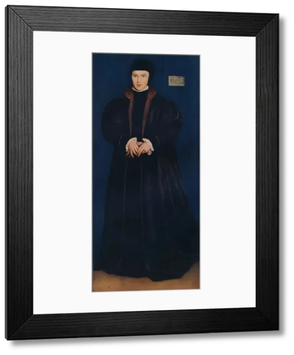 Framed Print : Christina of Denmark, Duchess of Milan, 1538. Artist: Hans Holbein the Younger Framed Print : Christina of Denmark, Duchess of Milan, 1538. Artist: Hans Holbein the Younger