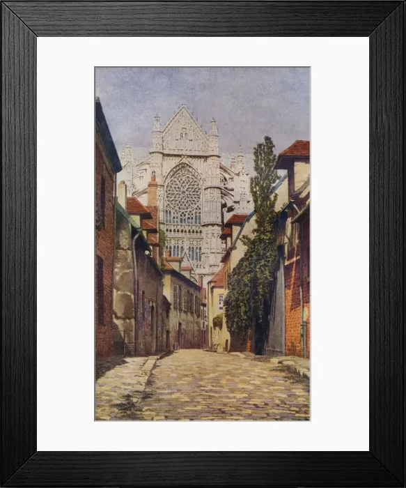 Framed Print : Beauvais Cathedral, c20th century (1933). Artist: Herbert Gordon Warlow Framed Print : Beauvais Cathedral, c20th century (1933). Artist: Herbert Gordon Warlow