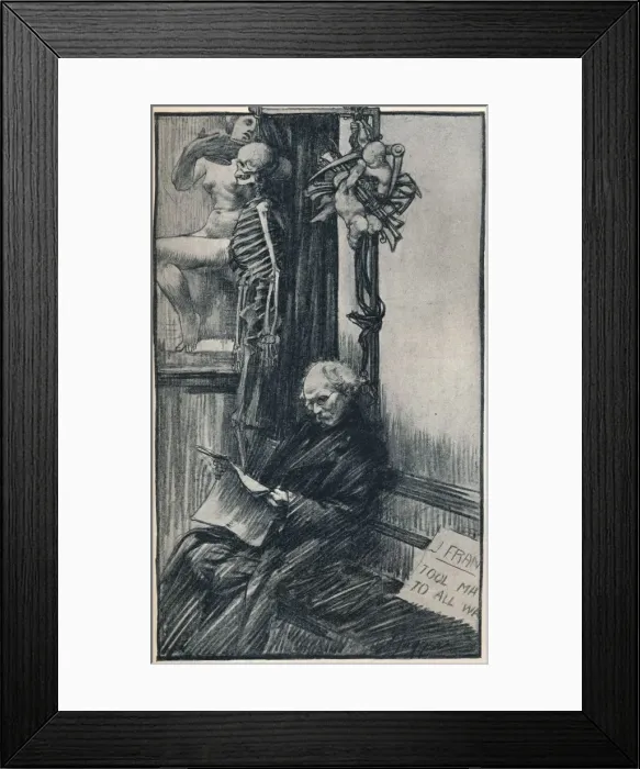 Framed Print : A Maker of Modelling Tools, c20th century (1914-1915). Artist: Charles Sargeant Jagger Framed Print : A Maker of Modelling Tools, c20th century (1914-1915). Artist: Charles Sargeant Jagger