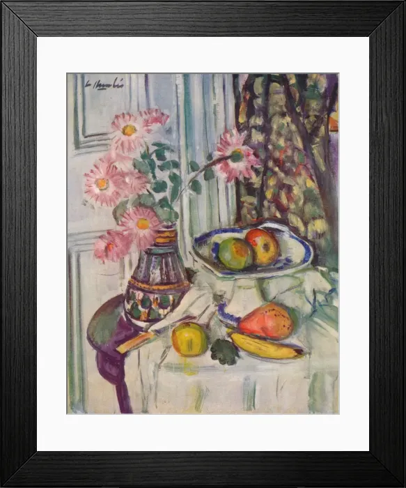 Framed Print : Still Life, c1930. Artist: George Leslie Hunter