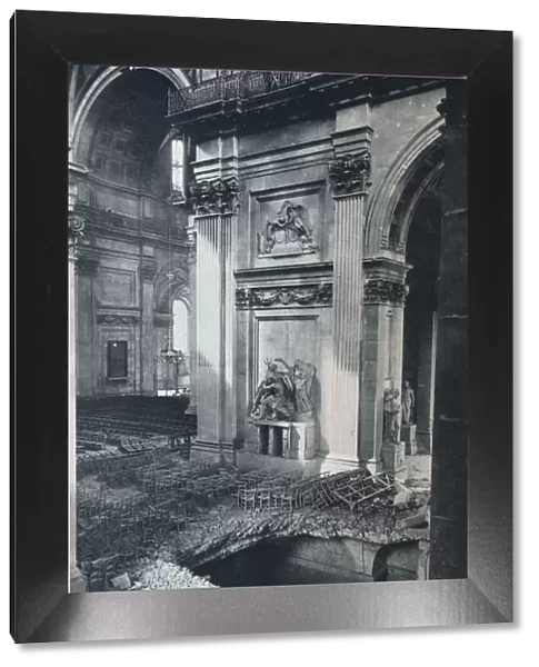 North Transept of St. Pauls Cathedral after bombing, 1941