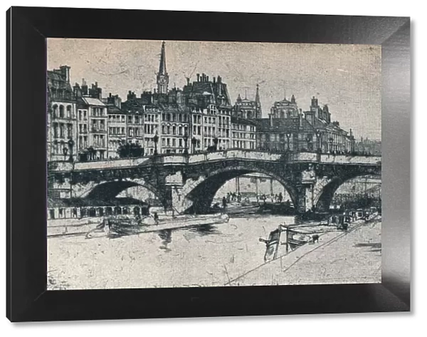 Pont Neuf: plate one from the Paris Set, 1904. Artist: David Young Cameron