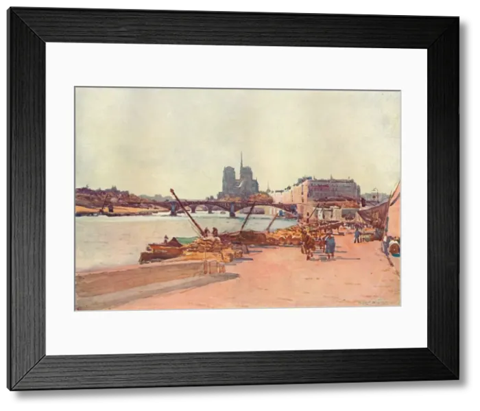 Framed Print : Paris, c1875. Artist: Robert Weir Allan Framed Print : Paris, c1875. Artist: Robert Weir Allan