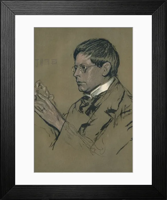 Framed Print : Sir George James Frampton (1860-1928), British sculptor, c1901. Artist: John Henry Frederick Bacon Framed Print : Sir George James Frampton (1860-1928), British sculptor, c1901. Artist: John Henry Frederick Bacon