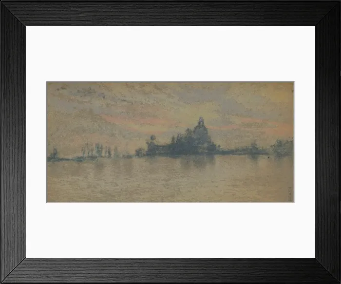 Framed Print : Sunset: Venice, c1880 (1903-1904). Artist: James Abbott McNeill Whistler Framed Print : Sunset: Venice, c1880 (1903-1904). Artist: James Abbott McNeill Whistler