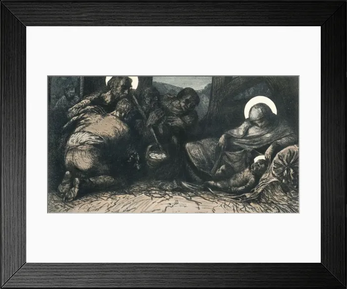 Framed Print : The Nativity, c1900 (1903-1904). Artist: Charles Holroyd Framed Print : The Nativity, c1900 (1903-1904). Artist: Charles Holroyd