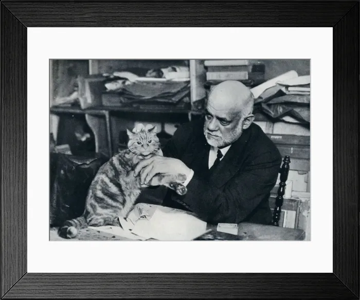 Framed Print : Ambroise Vollard, French art dealer, 1934 Framed Print : Ambroise Vollard, French art dealer, 1934