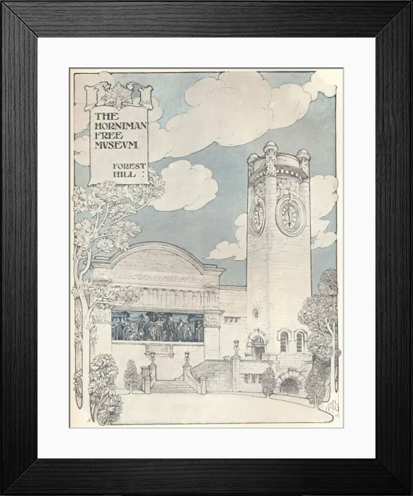 Framed Print : The Horniman Museum, c1900 (1901-1902). Artist: Percy Gossop Framed Print : The Horniman Museum, c1900 (1901-1902). Artist: Percy Gossop