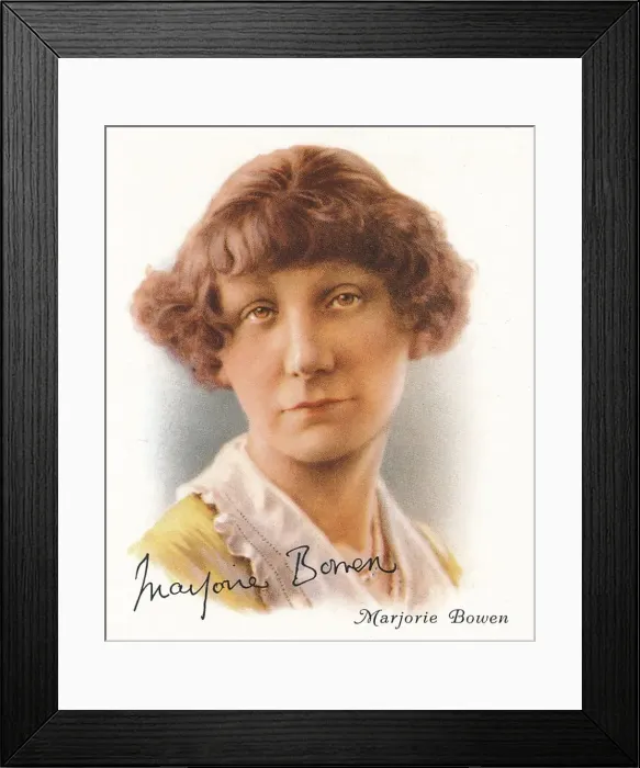Framed Print : Marjorie Bowen, 1937 Framed Print : Marjorie Bowen, 1937