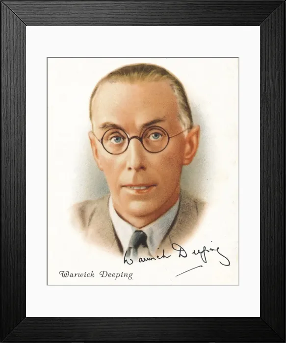 Framed Print : Warwick Deeping, 1937 Framed Print : Warwick Deeping, 1937