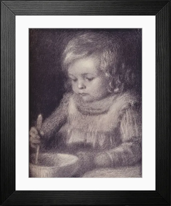 Framed Print : L Enfant, 1901-1902. Artist: Henri Eugene Le Sidaner Framed Print : L Enfant, 1901-1902. Artist: Henri Eugene Le Sidaner