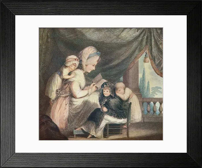 Framed Print : Instruction, c18th century Framed Print : Instruction, c18th century