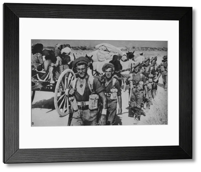 Framed Print : Pressing on from the Bridgehead, 1943-44 Framed Print : Pressing on from the Bridgehead, 1943-44