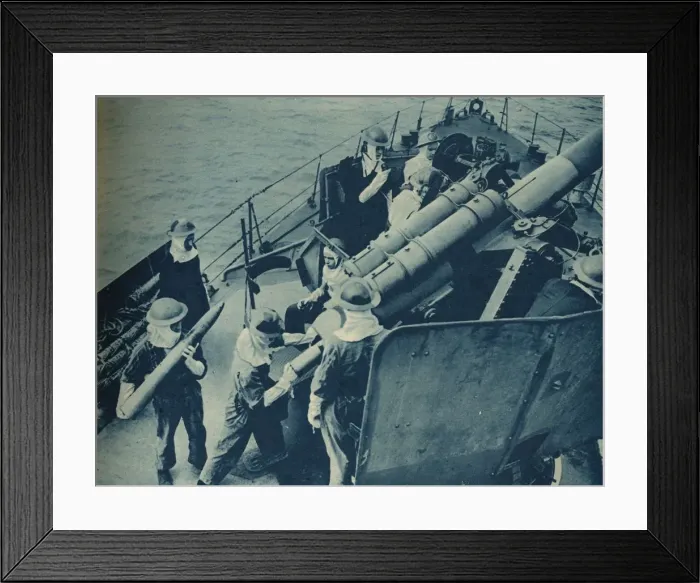 Framed Print : Royal Navy Makes Invasion Possible, 1943-44 Framed Print : Royal Navy Makes Invasion Possible, 1943-44