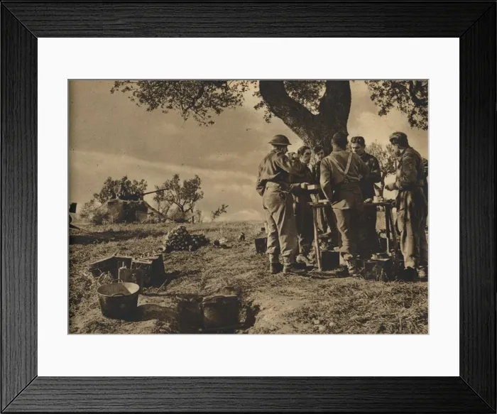 Framed Print : Mobility and Fire Power in Italy, 1943-44 Framed Print : Mobility and Fire Power in Italy, 1943-44