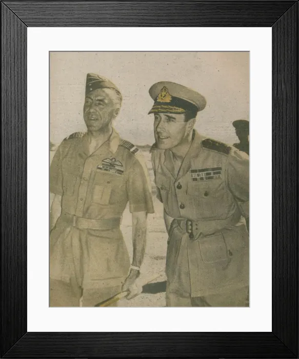 Framed Print : Supreme Allied Commander S. E. Asia, 1943-44 Framed Print : Supreme Allied Commander S. E. Asia, 1943-44