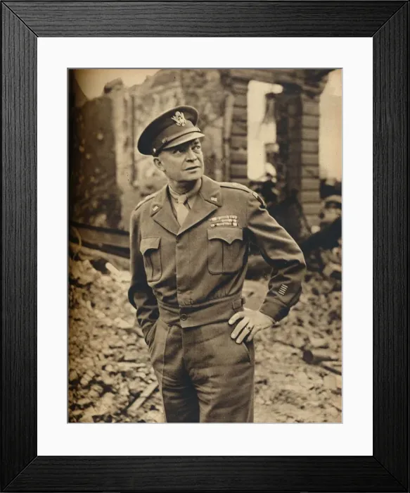 Framed Print : He Led Our Liberating Armies to Victory, 1945 Framed Print : He Led Our Liberating Armies to Victory, 1945