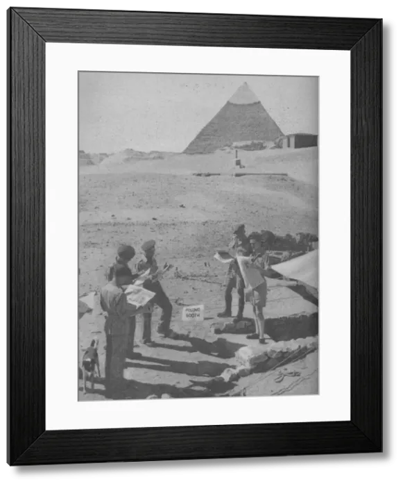 Framed Print : Serving in the Middle East, 1945 Framed Print : Serving in the Middle East, 1945