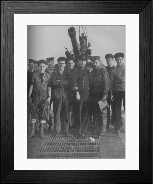 Framed Print : Their Ship Rose from the Grave to Triumph, 1941 Framed Print : Their Ship Rose from the Grave to Triumph, 1941