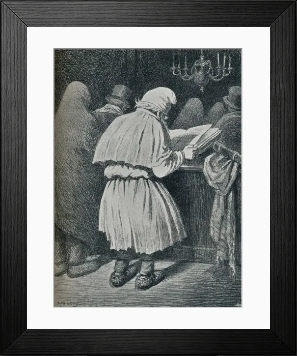 Framed Print : Le Grand Pardon: Le Kippour a la Campagne, 19th century. Artist: Alphonse Levy Framed Print : Le Grand Pardon: Le Kippour a la Campagne, 19th century. Artist: Alphonse Levy