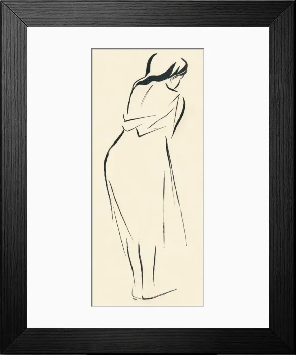 Framed Print : Study in Line, c1898. Artist: Jean Louis Forain Framed Print : Study in Line, c1898. Artist: Jean Louis Forain