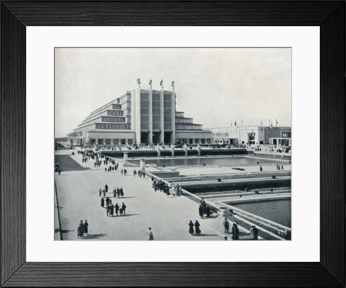 Framed Print : Brussels: The Universal and International Exhibition, 1935 Framed Print : Brussels: The Universal and International Exhibition, 1935