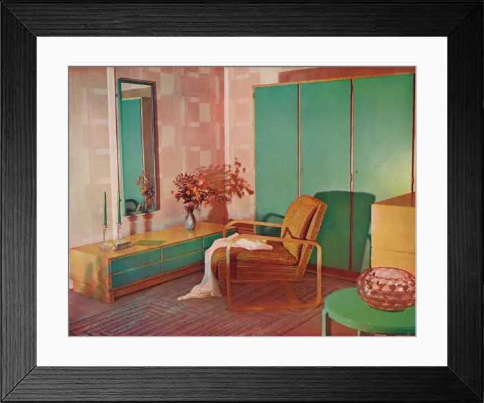 Framed Print : A corner of showroom of Henry Stone & Son of Banbury, 1935 Framed Print : A corner of showroom of Henry Stone & Son of Banbury, 1935