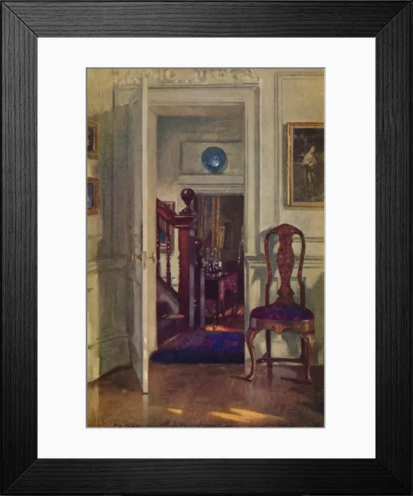 Framed Print : An Interior at Hove, c19th century. Artist: Patrick William Adam Framed Print : An Interior at Hove, c19th century. Artist: Patrick William Adam