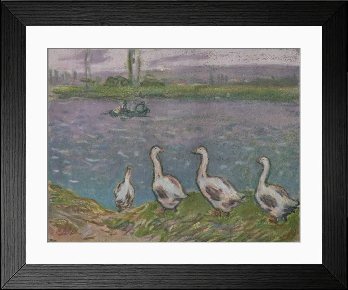 Framed Print : A Sketch in Pastels, 19th century. Artists: Alfred Sisley, Ralph Nevill Framed Print : A Sketch in Pastels, 19th century. Artists: Alfred Sisley, Ralph Nevill