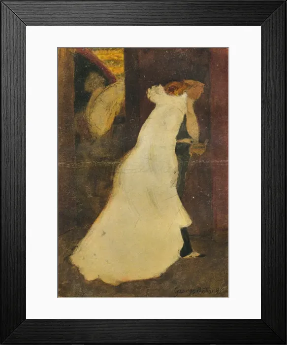 Framed Print : Sortie de Theatre, 1898. Artist: George Bottini Framed Print : Sortie de Theatre, 1898. Artist: George Bottini
