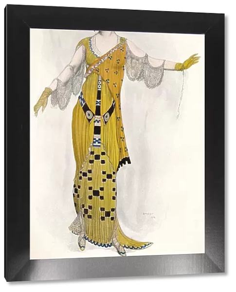 Fantaisie Sur Le Costume Moderne, Dione, c1910. Artist: Leon Bakst