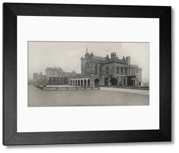 Framed Print : Lambton Castle, Durham, the seat of the Rt. Hon. The Earl of Durham, c1913 Framed Print : Lambton Castle, Durham, the seat of the Rt. Hon. The Earl of Durham, c1913