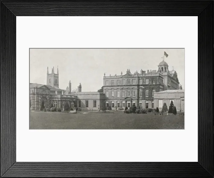 Framed Print : Badminton, the seat of his Grace the Duke of Beaufort, 1913 Framed Print : Badminton, the seat of his Grace the Duke of Beaufort, 1913